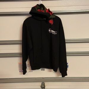 Furst Of a Kind Rose Detail Black Sweatshirt from LF Boutique